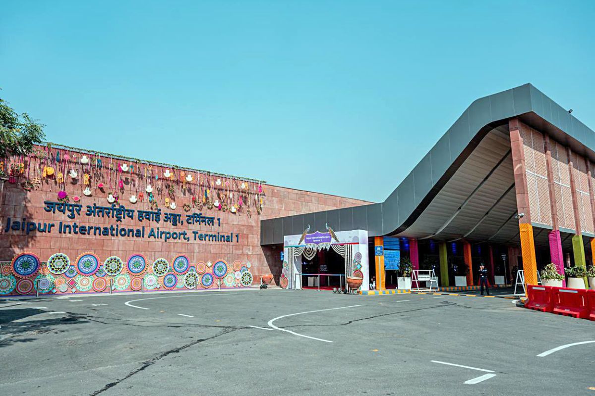 जयपुर इंटरनेशनल एयरपोर्ट, फोटो एएनआइ