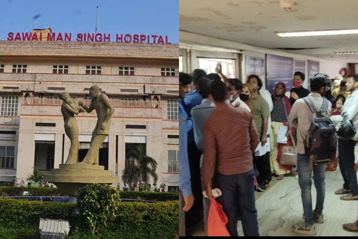 एसएमएस अस्पताल के आउटडोर में बढ़े मरीज, पत्रिका फोटो