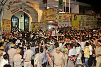 ज्यौणार में उम्मीद से ज्यादा भीड़,आमजन से अभद्रता, पत्रिका फोटो