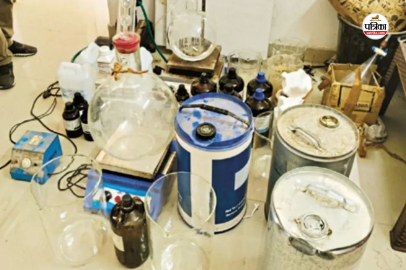 ड्रग्स बना रही सीक्रेट लेबोरेट्री पर नजर, पत्रिका फोटो