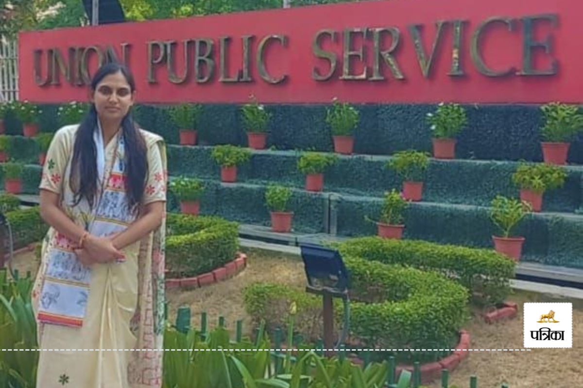 छत्तीसगढ़ की बेटी श्वेता का UPSC में चयन(photo-patrika)