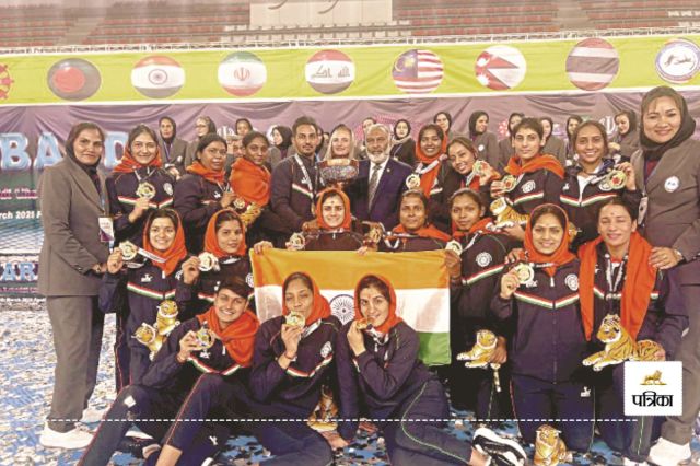 छत्तीसगढ़ की पहली महिला जो बनी कबड्डी की अंतरराष्ट्रीय खिलाड़ी(photo-patrika)