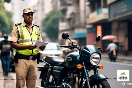 ई-चालान सिस्टम में गड़बड़ी! जुर्माना भरने के बाद भी नहीं दिख रहे चालान, लोग परेशान(photo-AI)