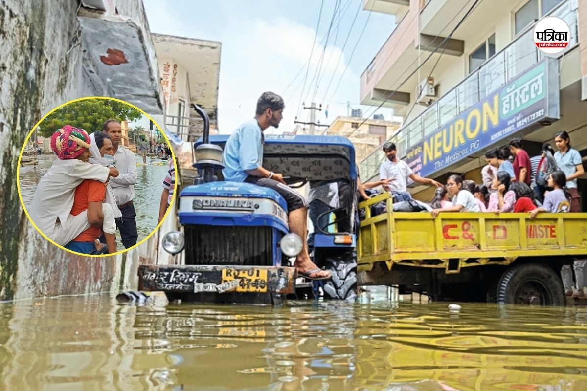 अजमेर में बाढ़ से लोग परेशान… पानी में डूबे कई घर, आश्रय लेकर रहने पर मजबूर; अब
भी नहीं उतरा पानी