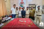 Raipur News: सूने मकान में चोरी करने वाले नाबालिग समेत तीन गिरफ्तार(photo-patrika)