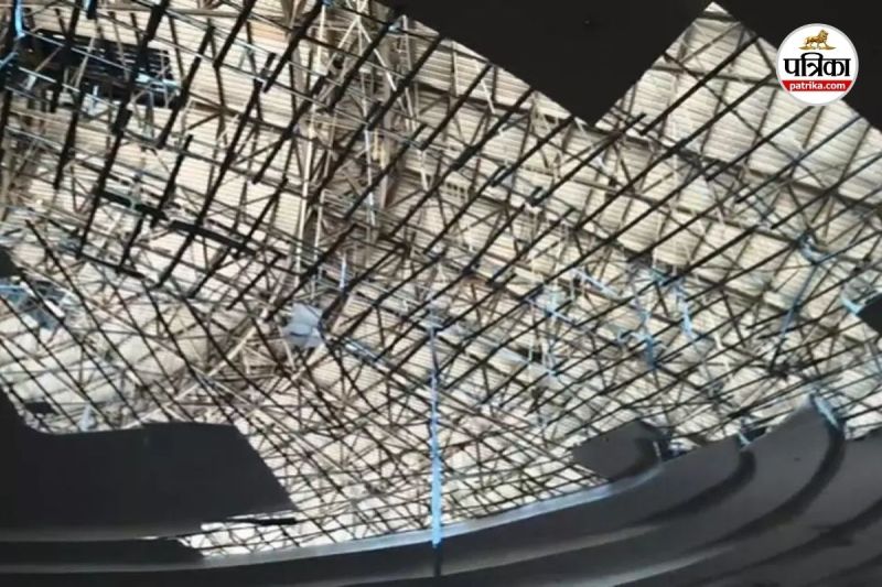 अहिल्या बाई होल्कर कन्वेंशन हॉल का सीलिंग (Photo source- Patrika)