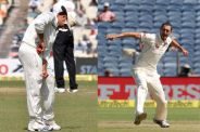 Sachin Tendulkar and Mitchell Starc (Photo Credit- IANS)