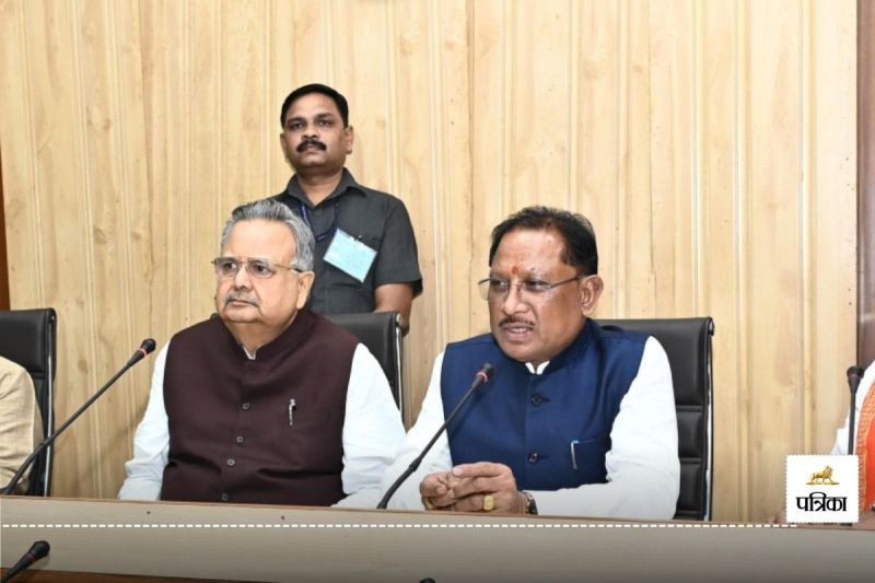 राजनांदगांव प्रतिनिधिमंडल ने की CM से भेंट(photo-dpr)