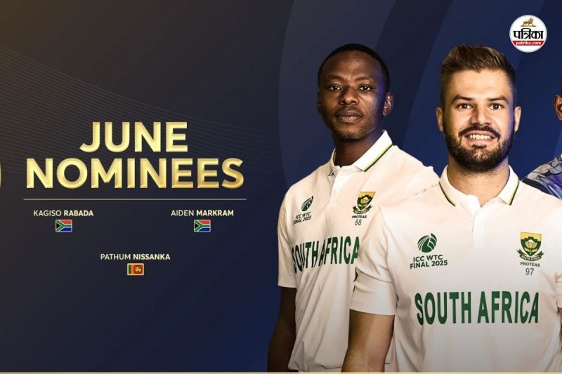 ICC Player of the Month for June (Photo- ICC)