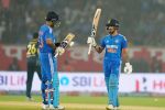Ishan Kishan Celebrating 100 in ODI (Photo- IANS)