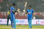 Ishan Kishan Celebrating 100 in ODI (Photo- IANS)