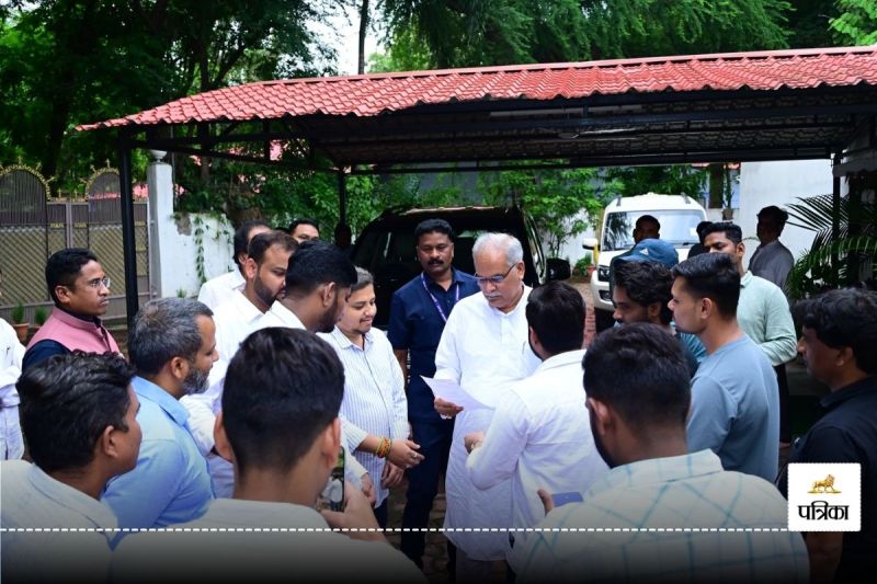 ED Raid At Bhupesh Baghel House (फोटो सोर्स- X हैंडल)