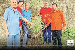 Patrika Harit Pradesh: नवोदय हास्य योग केंद्र में रोपे गए पौधे, पर्यावरण रक्षा
का लिया संकल्प - image
