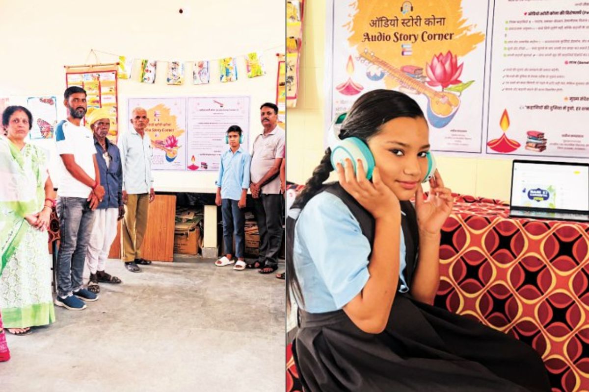 Rajsamand: ‘ऑडियो स्टोरी कॉर्नर’ ने बच्चों को बनाया किताबों का दीवाना… कमजोर
बच्चों के लिए बना वरदान