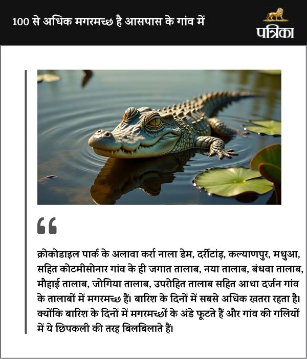 क्रोकोडायल पार्क (फोटो सोर्स- AI)
