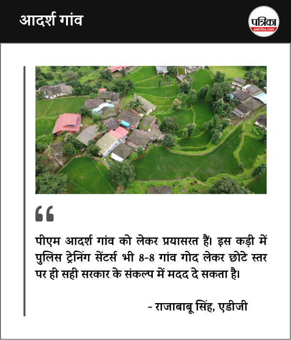पुलिस गोद लेगी 64 गांव