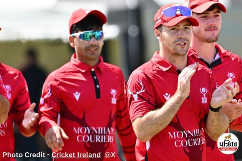 Curtis Campher with his teammates