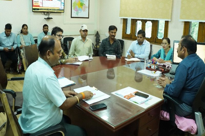 DM Arun Haseeja Meeting