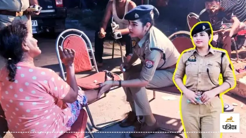 DSP Rishika Singh befitting reply to viral video of pressing feet of Kanwadis muzaffarnagar