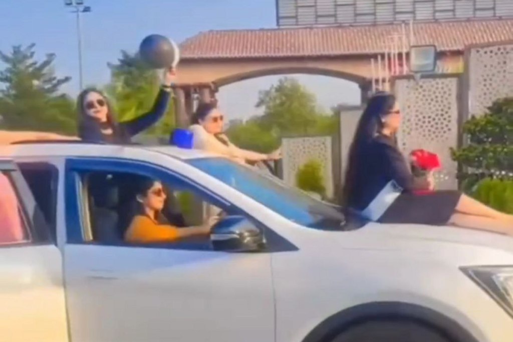 DSP wife birthday on car