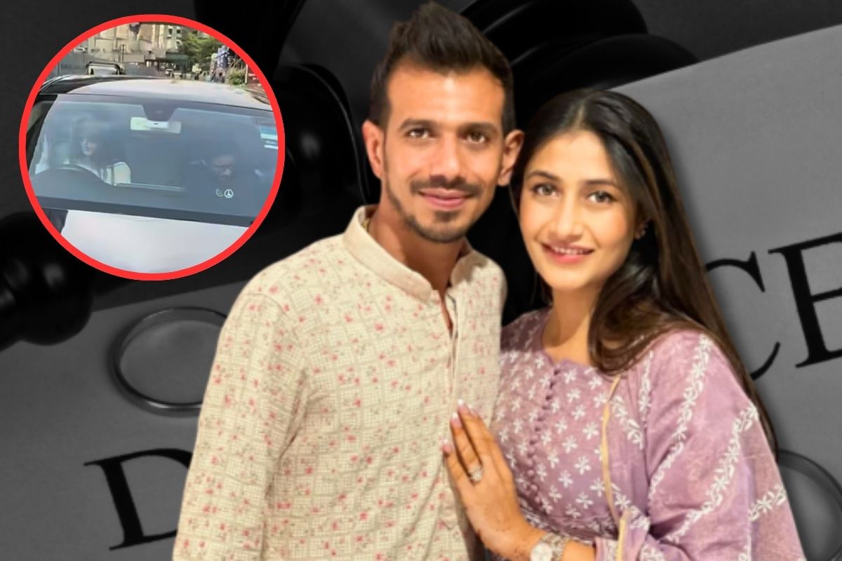 तलाक के बाद धनश्री आई अंजान शख्स के साथ नजर, कार से दोनों का वीडियो हुआ वायरल
