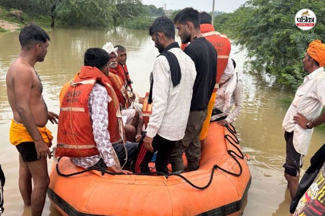 Dholpur heavy rain