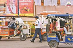 जयपुर परकोटे में ई-रिक्शों का राज, सवारी बैठाने की होड़ में लग रहा जाम, डीसीपी
ट्रैफिक ने चेताया - image
