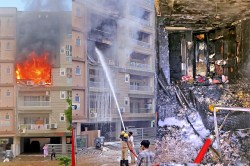 Jaipur: 5 मंजिला अपार्टमेंट के बंद फ्लैट मे लगी आग, लाखों का सामान जलकर राख, RPS
की ट्रेनिंग लेने गया हुआ था मालिक - image