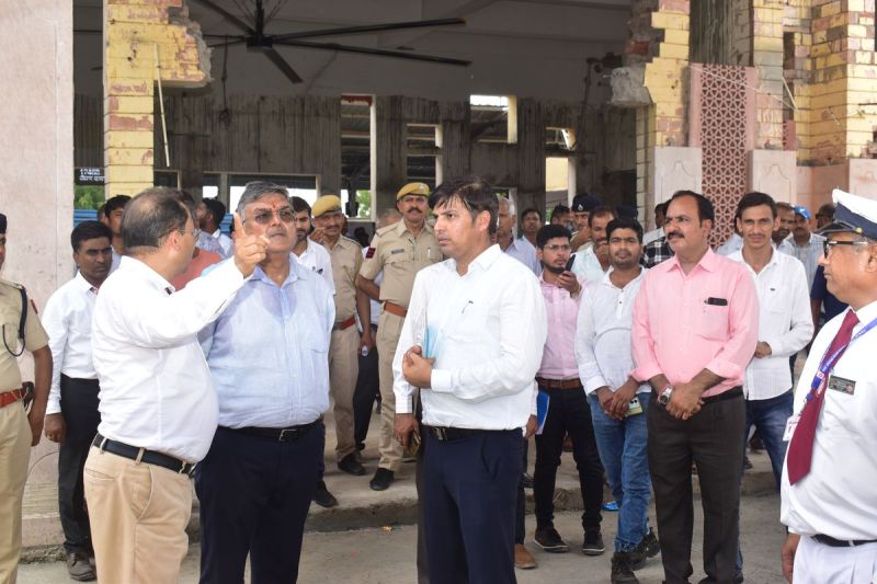 उत्तर पश्चिम रेलवे के महाप्रबंधक अमिताभ ने बीकानेर-मेड़ता रोड रेल खंड का किया निरीक्षण