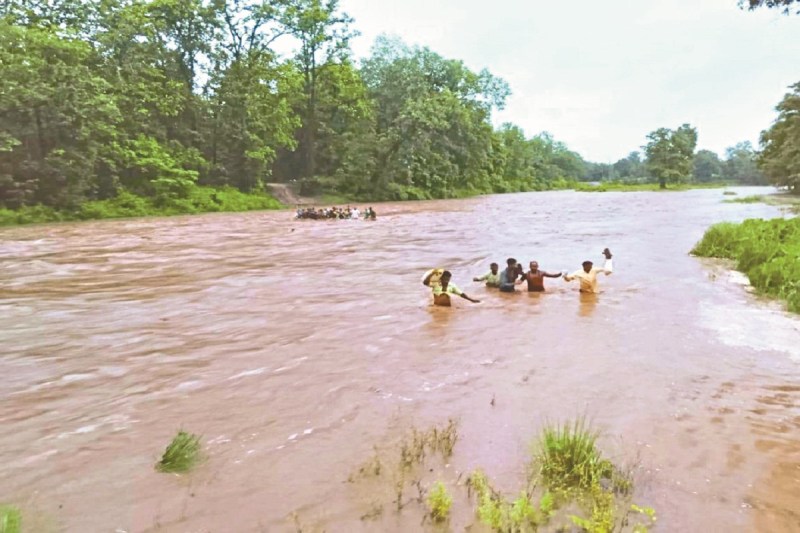 77 साल बाद भी मूलभूत सुविधाओं से वंचित गांव (Photo source- Patrika)