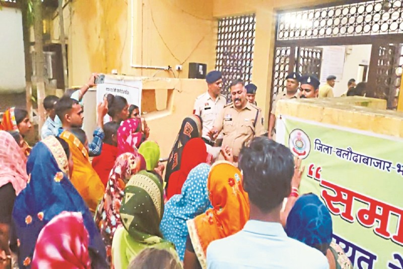 सरपंच पर चाकू से हमला (Photo source- Patrika)