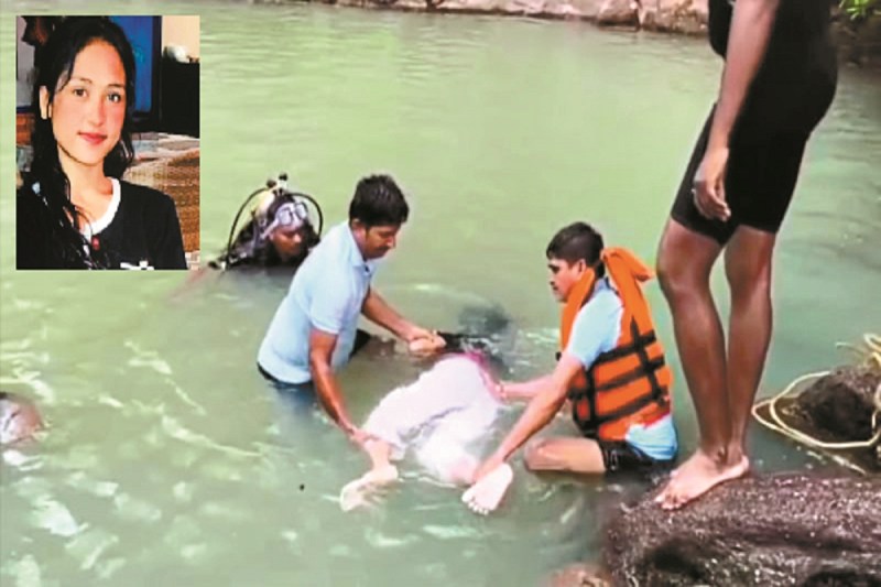 सुरंग में मिली लड़की की लाश (Photo source- Patrika)