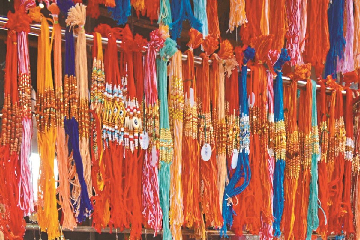 राखी बांधन का शुभ मुहूर्त (Photo source- Patrika)