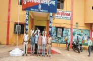 घर में घुसकर मारपीट करने वाले 4 आरोपी गिरफ्तार (Photo source- Patrika)