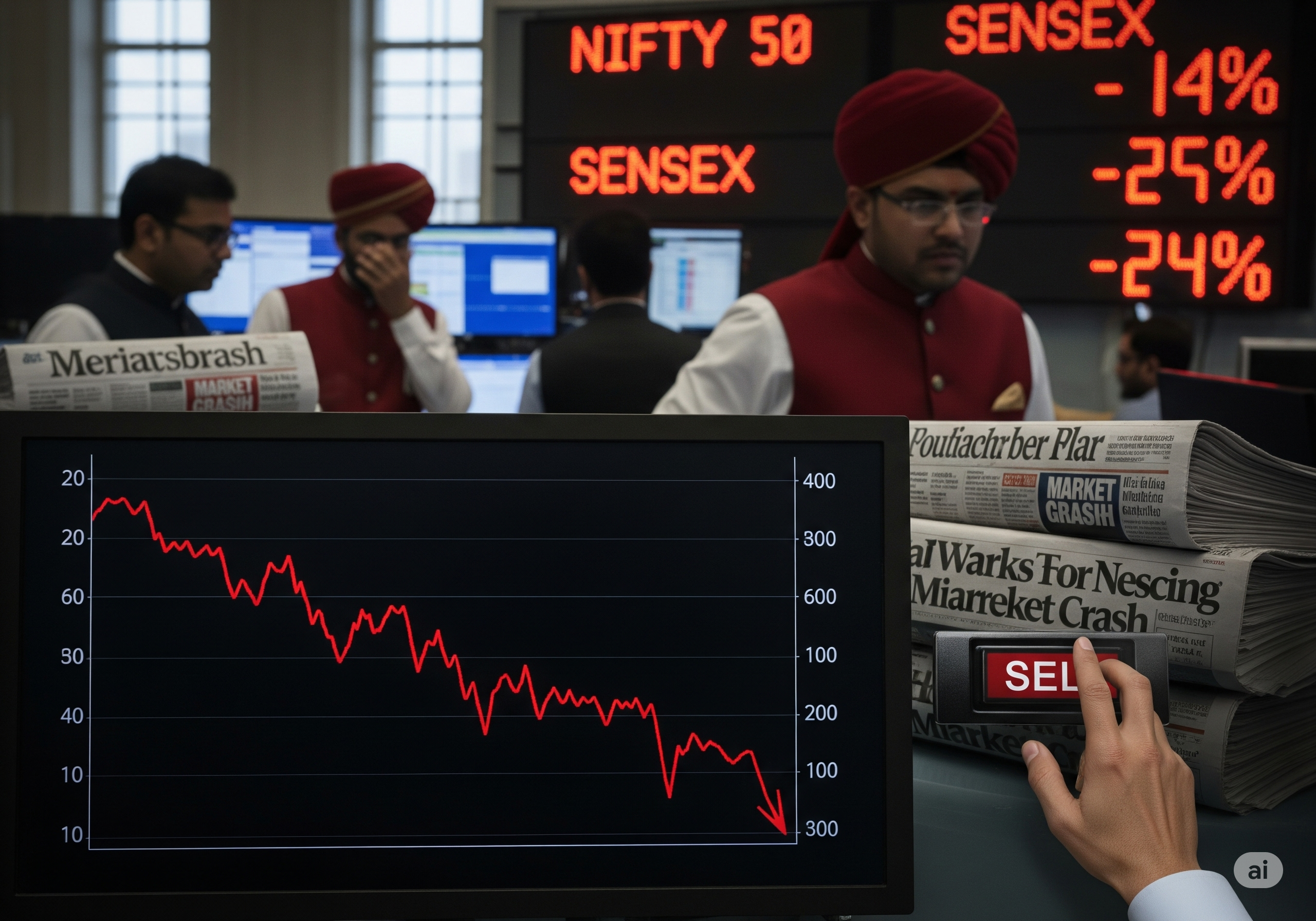 Share Market Crash: 800 अंक टूटकर खुला सेंसेक्स, ट्रंप के टैरिफ के चलते जबरदस्त
बिकवाली, इन सेक्टर्स में सबसे ज्यादा गिरावट