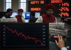 Share Market Crash: 800 अंक टूटकर खुला सेंसेक्स, ट्रंप के टैरिफ के चलते जबरदस्त
बिकवाली, इन सेक्टर्स में सबसे ज्यादा गिरावट - image