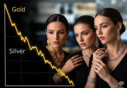 Gold Price Today: घट गए सोने के भाव, चांदी में जबरदस्त गिरावट, जानिए क्यों टूट
गई हैं कीमतें - image