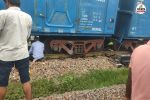 Goods-train-derailed-in-Gachhipura