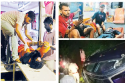 Gwalior Kanwariya Accident: Four Dead, Two Injured as Car Overturns