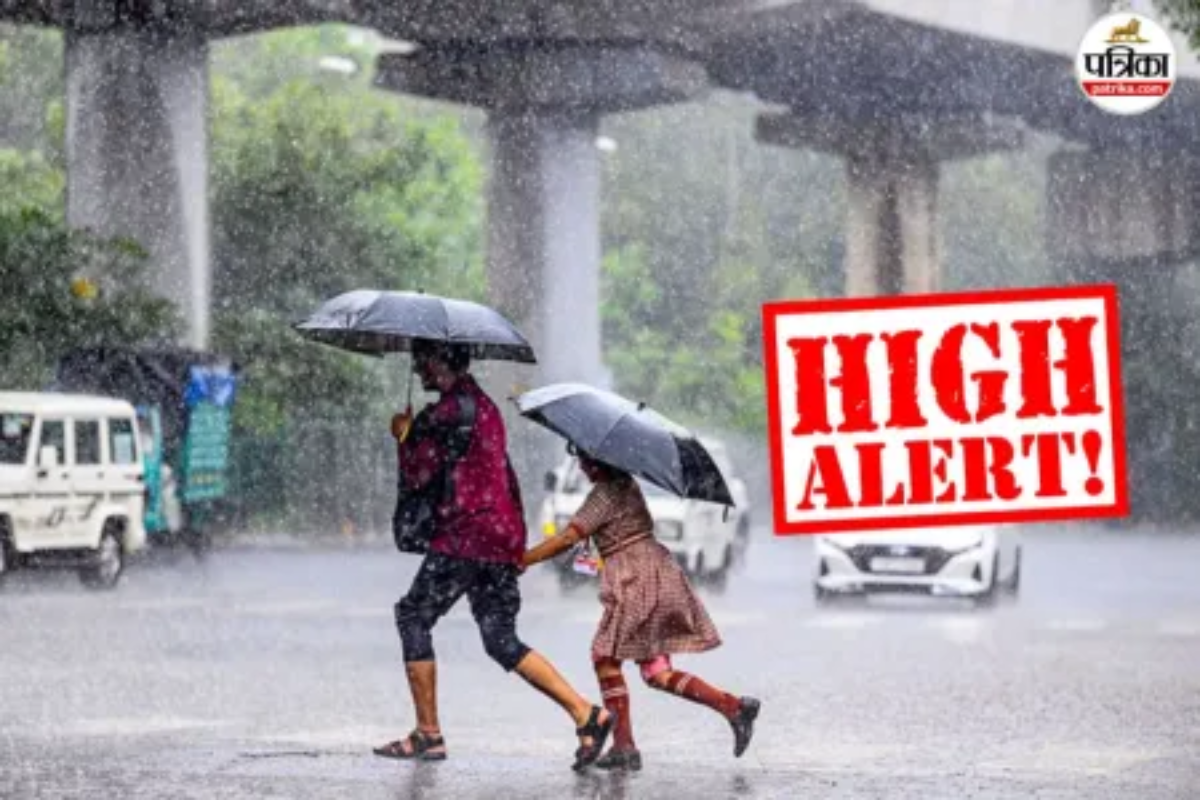 Heavy Rainfall Warning for Rajasthan: IMD Predicts Intense Downpour in Several
Districts