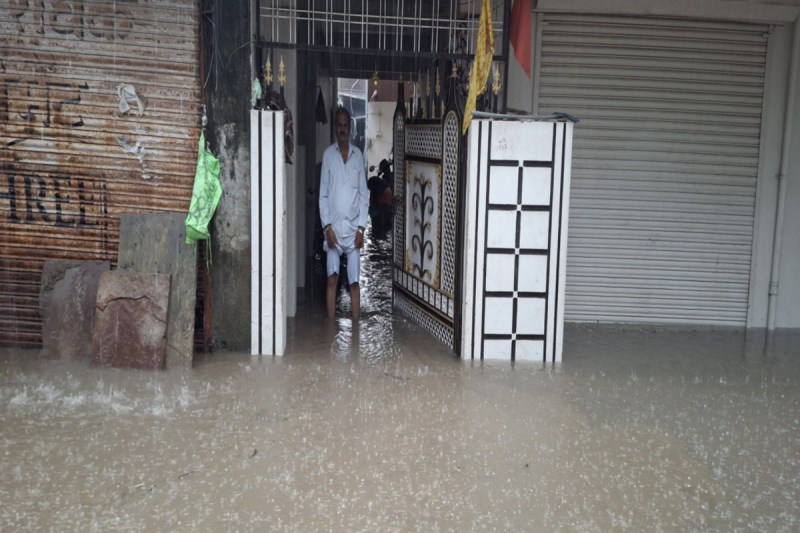 Heavy Rain in Rawatbhata