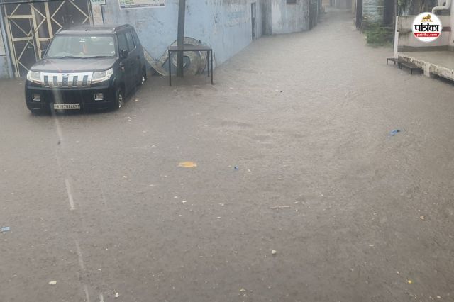 Heavy rain in Jhalawar