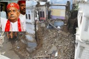 House collapsed due to rain