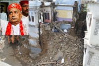 House collapsed due to rain