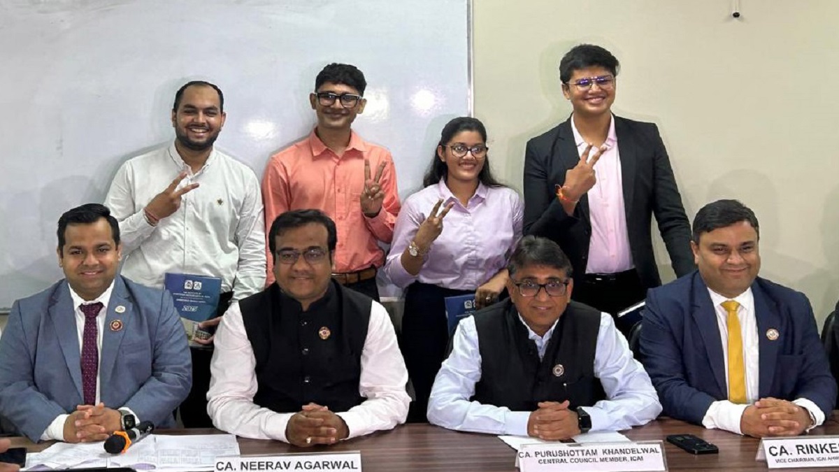 सीए फाइनल-इंटरमीडिएट रिजल्ट: देश के टॉप 40 में अहमदाबाद के चार विद्यार्थी