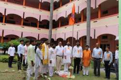 77 वें स्थापना वर्ष पर विद्यार्थी परिषद ने निकाला छात्र शक्ति शौर्य यात्रा,1000
विद्यार्थियों ने किया प्रतिभाग - image