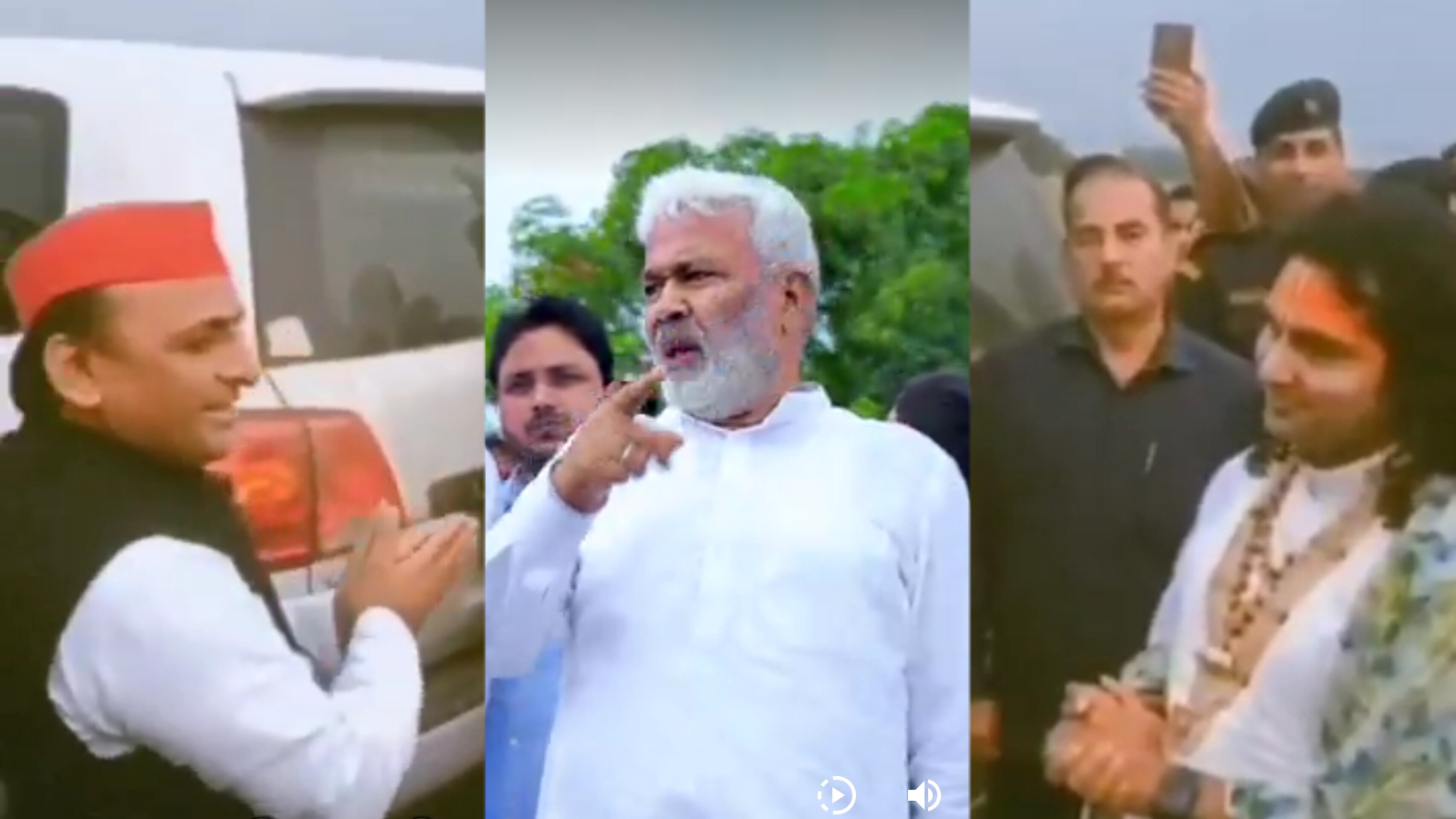 अखिलेश यादव और अनिरुद्धाचार्य विवाद के बीच स्वतंत्र देव सिंह (फोटो सोर्स- 'X' वीडियो ग्रैब)