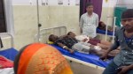 Injured being treated at hospital (Photo source: 'X' video grab)