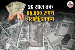 SIP में हर महीने डालें 5000 रुपये, रिटायरमेंट के बाद 26 साल तक मिलेगी 85,000
रुपये मंथली इनकम, जानिए कैसे? - image