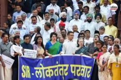 ‘लोकतंत् र’ खतरे में है’, संसद में प्रदर्शन के दौरान INDIA गठबंधन से हुई गलती,
BJP ने उड़ाया मजाक - image
